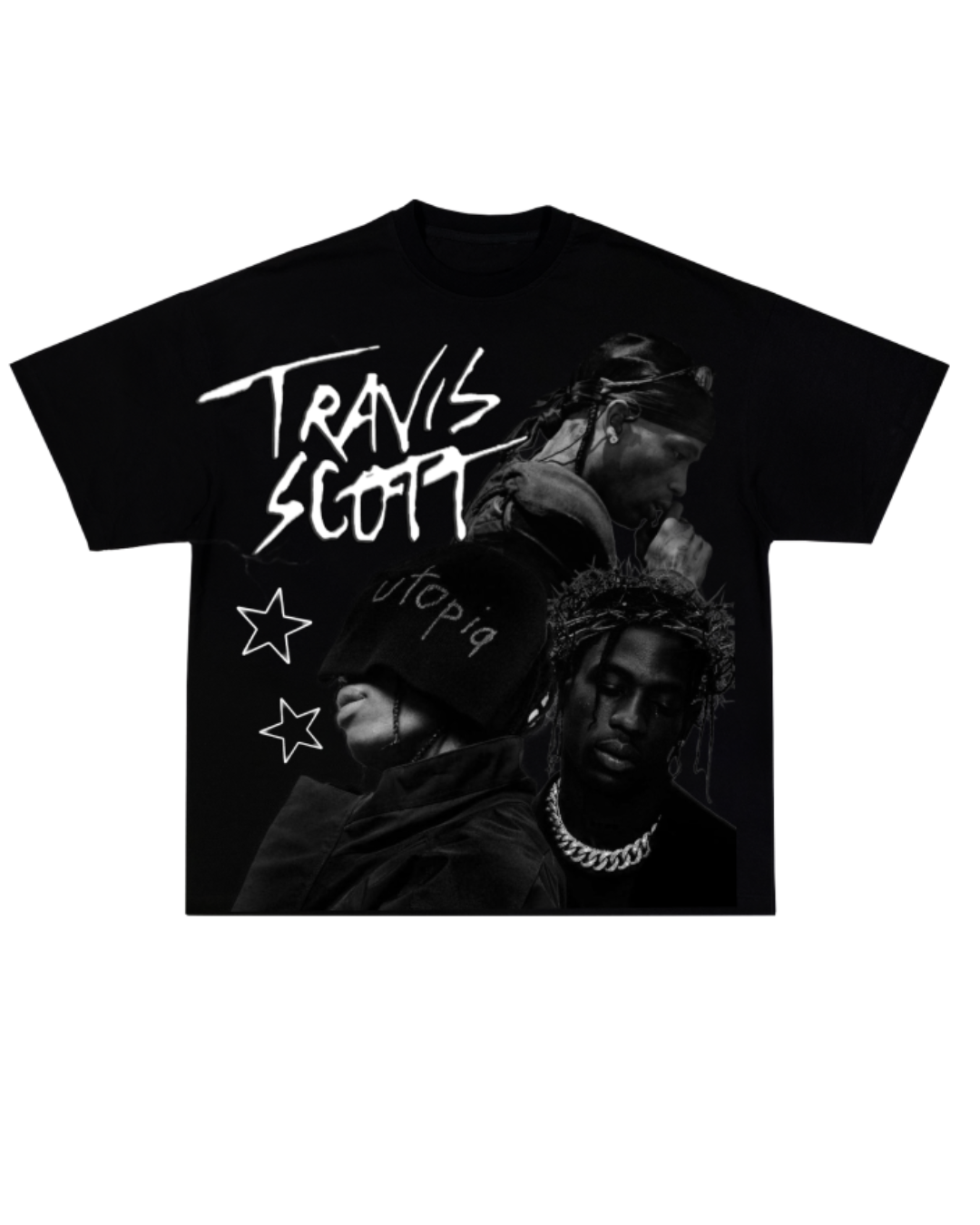 Black&White Travis Scott Tee