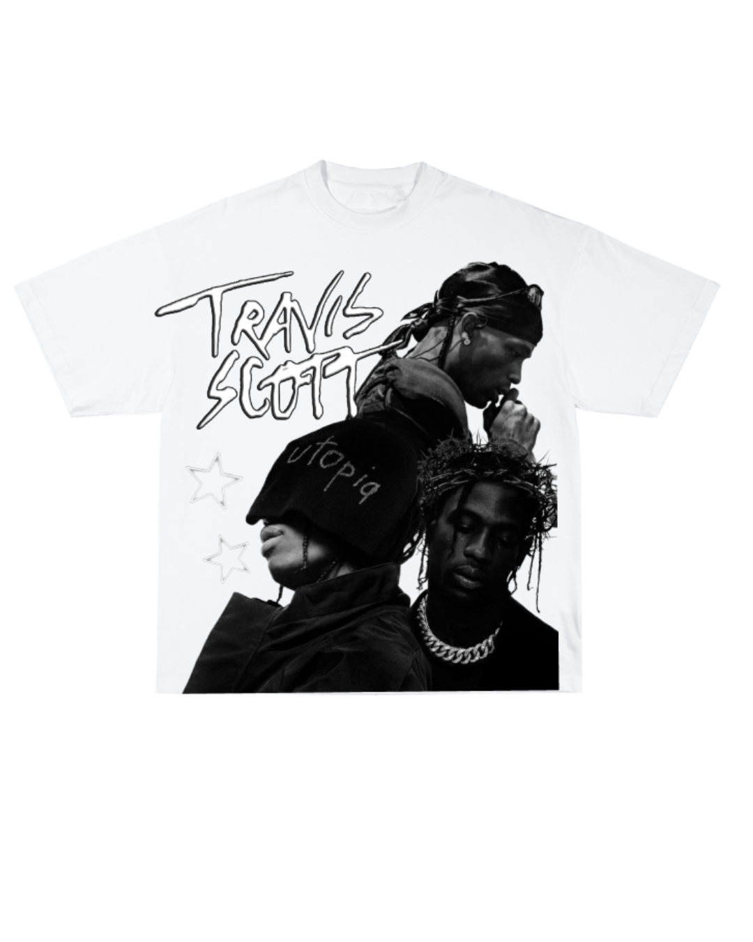 Black&White Travis Scott Tee