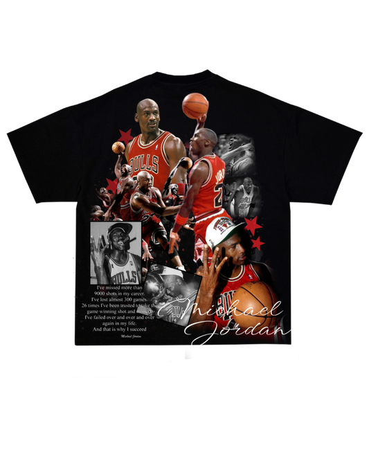 Red Jordan Back Tee